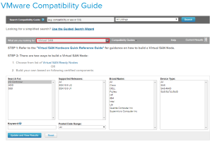 Vmware Compatibility Guide